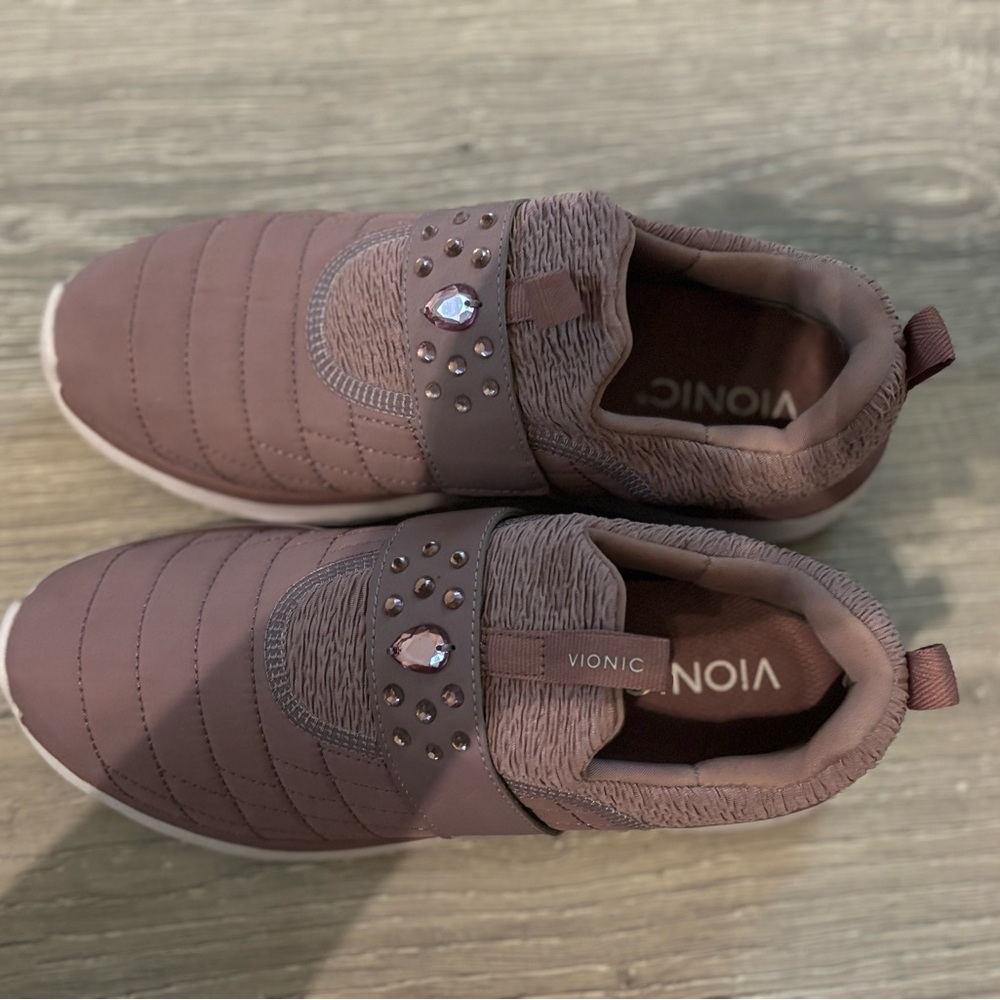 Vionic Mauve Slip-On Shoes